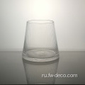 Кристаллическое стеклянное стеклянное стекло прозрачное вазовое стекло